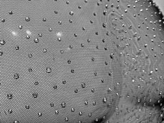 Tanktop aus Strass-Mesh