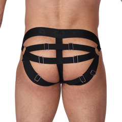 Spectrum Fuchsia Jockstrap back view by Gigo Underwear