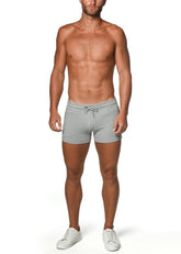 VAULT GYM-TECH STRETCH SHORTS MIT HEISSVERSCHWEISSTEN REISSVERSCHLÜSSEN