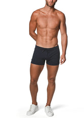 VAULT GYM-TECH STRETCH SHORTS MIT HEISSVERSCHWEISSTEN REISSVERSCHLÜSSEN