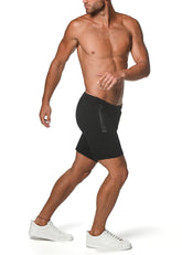 Fleece-Flex-Baumwoll-Stretch-Shorts