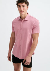 ST33LE Stretch Knit Shirt - Carnation