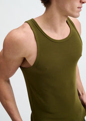 ST33LE Rib Modal Tank - Jungle