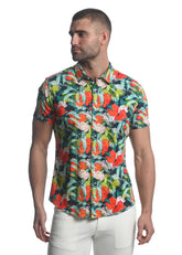 PARADISE STRETCH-STRICKSHIRT