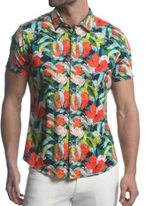 PARADISE STRETCH-STRICKSHIRT