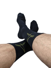 Chaussettes de sport noires « 4 » rth