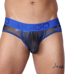 Star Blue Brief by Gigo Underwear