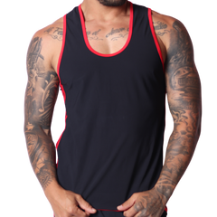 Typer Black Tank by Gigo Underwear