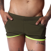 Typerhot Green Shorts by Gigo Underwear