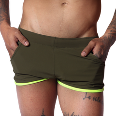 Typerhot Green Shorts by Gigo Underwear
