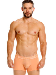 Unico 26040100122 classic trunks apricot briefs with smooth form fitting design for premium support and style