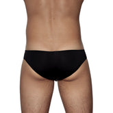 Black groovin underwear athletic v-cut bikini brief with smooth form-fitting design for comfortable activewear