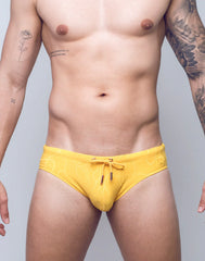 V10 Badehose mit Wellenstruktur