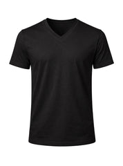 Cotton V Neck T-Shirt