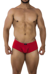 Xtremen 91190 Jacquard-Badehose, Farbe Rot