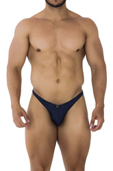Bikini Jacquard Xtremen 91197 Couleur Bleu Foncé
