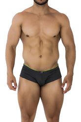 Xtremen 91199 Jacquard-Badehose, Farbe Grau