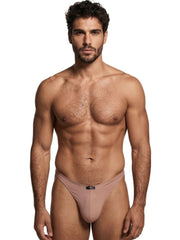 Xtremen 91254 Sous-vêtements Homme String en microfibre élégant Couleur Kaki