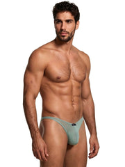 Xtremen 91264 Sous-vêtements Homme Microfibre Mesh Bikini Couleur Vert