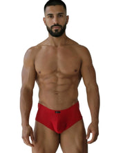 Xtremen 91269 Microfiber Mesh Briefs Color Red
