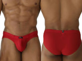 Xtremen 91270 Microfiber Mesh Briefs Color Red