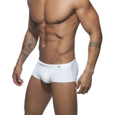 White ad basic sunga men’s briefs with a sleek form-fitting design and subtle logo on the waistband