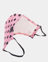 Barcode Berlin Major General Michelinho Unisex Maske Pink/Schwarz 91800-3103 Größe Einheitsgröße