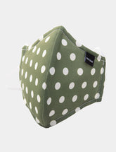 Barcode Berlin Major General Michelinho Unisex Mask Green/White 91800-601 Size One Size