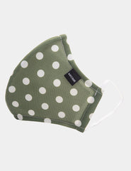 Barcode Berlin Major General Michelinho Unisex Mask Green/White 91800-601 Size One Size