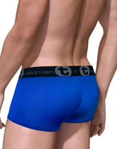 Royal blue big boy pouch mesh boxer brief with black elastic waistband and blue wildman brand logo
