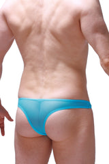 Bikini Capri Netz Maya Blau