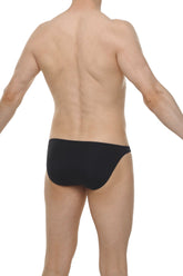Black briefs in bikini dome plum black with smooth form-fitting design for comfortable everyday wear