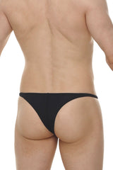 Black thong briefs bikini plellis plum black with smooth form-fitting design for comfortable daily wear
