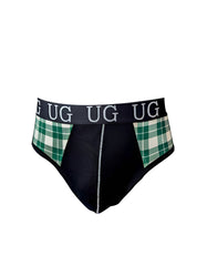 Jockstrap contrasté avec poche ajustée