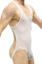 Bodyjockstrap Perruel Net Blanc