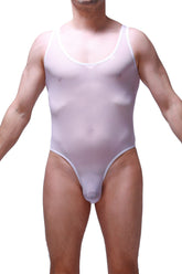 PetitQ Bodythong Nexon Net White