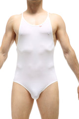 PetitQ Bodybrief Plum White