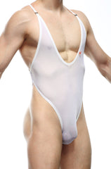 BodyThong Tarare Net Weiß