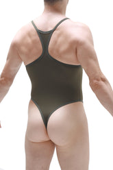 Bodythong Lihac Pflaume Olive