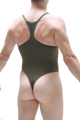 Bodythong Lihac Pflaume Olive