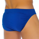 Royal blue cotton bonds action briefs size 2xl with smooth fitted waistband and comfortable stretch fabric