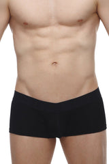 Black briefs boxer algun modal black with smooth form-fitting design made from soft modal fabric