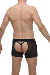 PetitQ Boxer String Garter Angy Noir