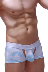 Boxer Huleu Marbre Bleu Ciel