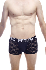 Boxershorts Lace Percey Schwarz