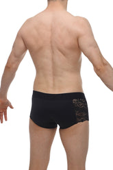 PetitQ Boxer dentelle Giers noir