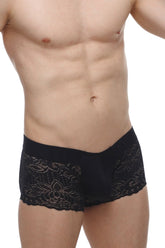 PetitQ Boxer dentelle Giers noir