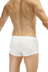 PetitQ Boxer saillant Modal blanc