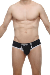 PetitQ Brief Crepin Modal Black