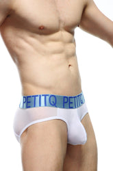 PetitQ Brief Luguet White